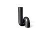 Miniature Black ceramic vase Yourtube 1