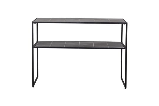 Black console table June Clipped