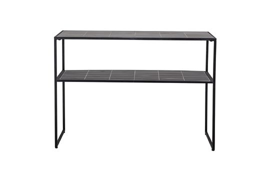 Black console table June