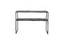 Miniature Black console table June Clipped