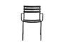 Miniature Black dining chair Monsi Clipped