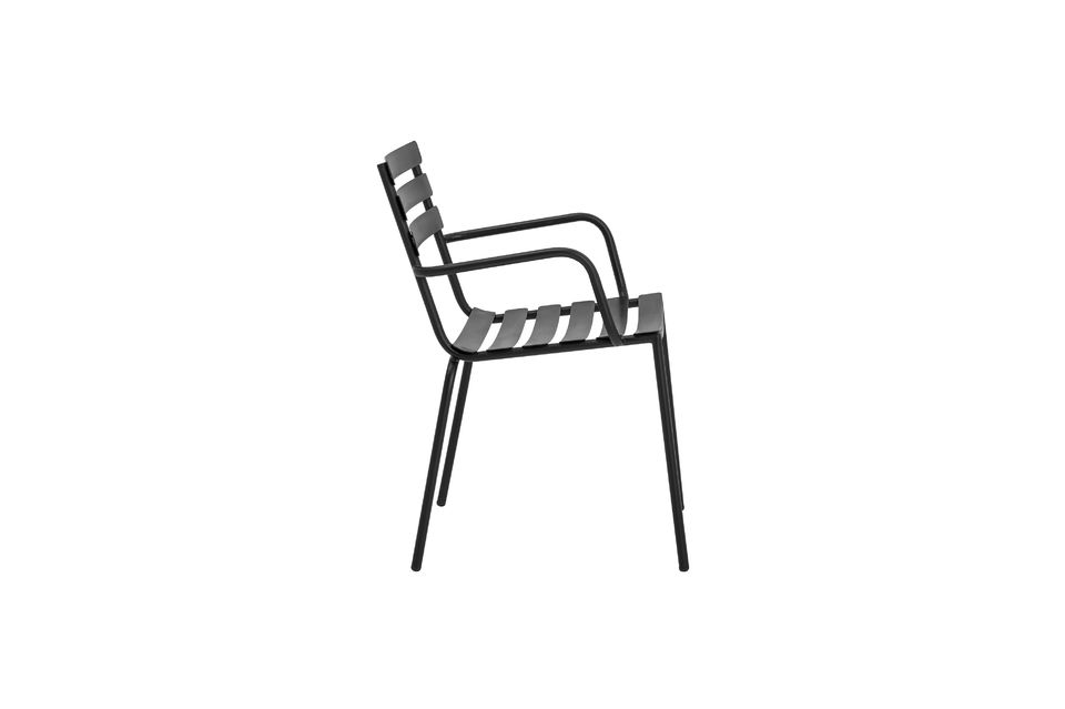 Black dining chair Monsi - 5
