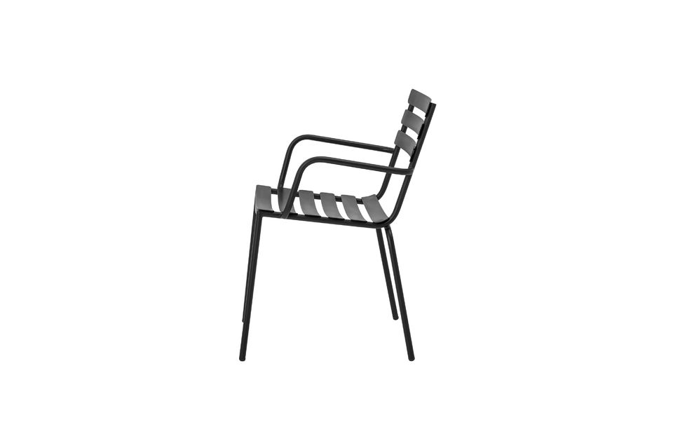 Black dining chair Monsi - 6