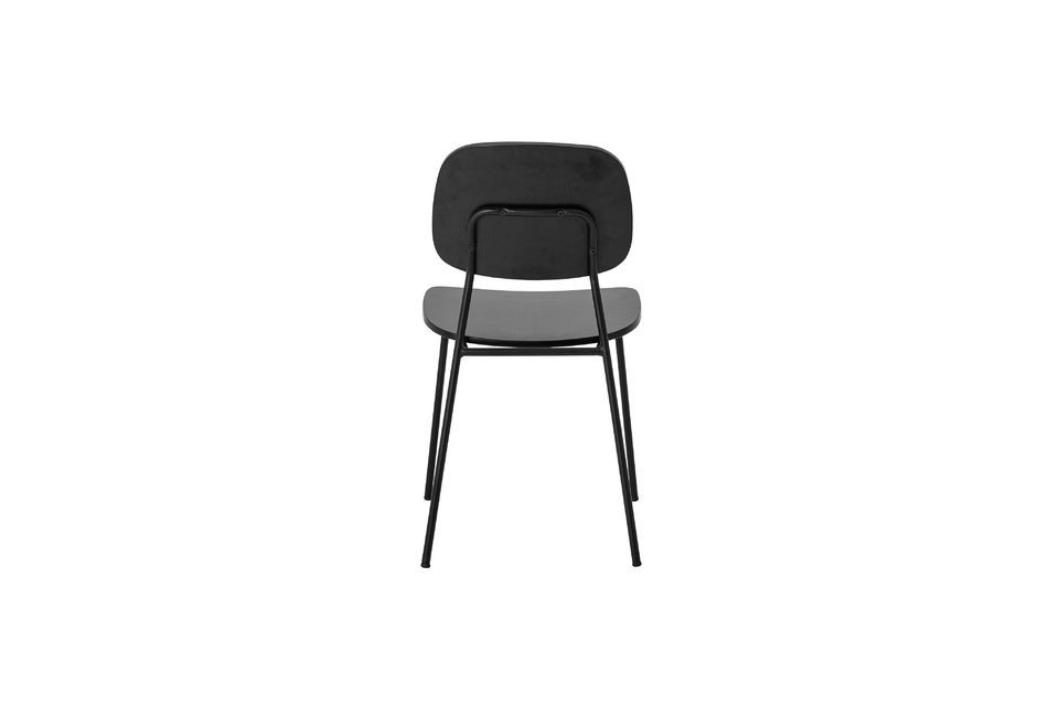 Black dining chair Monza - 7