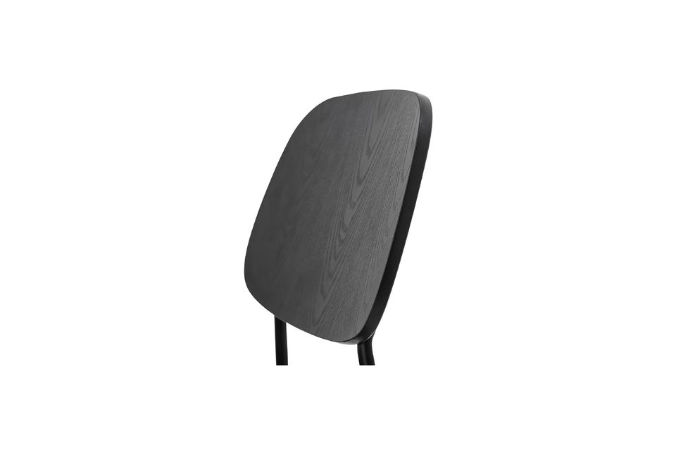 Black dining chair Monza - 8