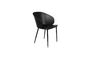 Miniature Black Gigi Chair Clipped