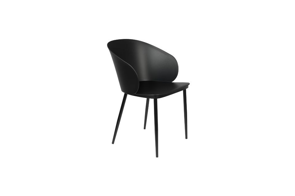 Black Gigi Chair White Label