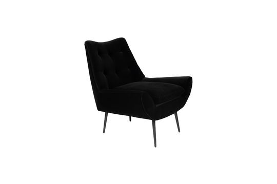 Black Glodis Armchair Clipped