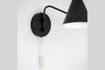 Miniature Black iron bent wall lamp Game 2