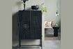 Miniature Black iron  cabinet Desk 4