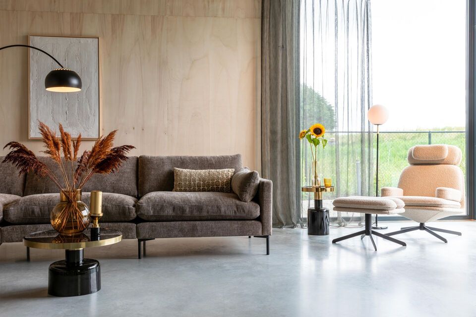 It is finished with a high-gloss enamel surface and enhanced with an elegant gold \