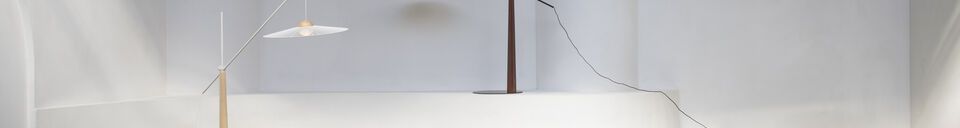 Material Details Black iron floor lamp Belle
