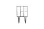 Miniature Black iron shelf Rawi Clipped