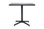Miniature Black iron square dining table Helo Clipped