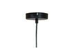 Miniature Black jute lamp suspension Kace 4