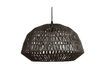 Miniature Black jute lamp suspension Kace 1