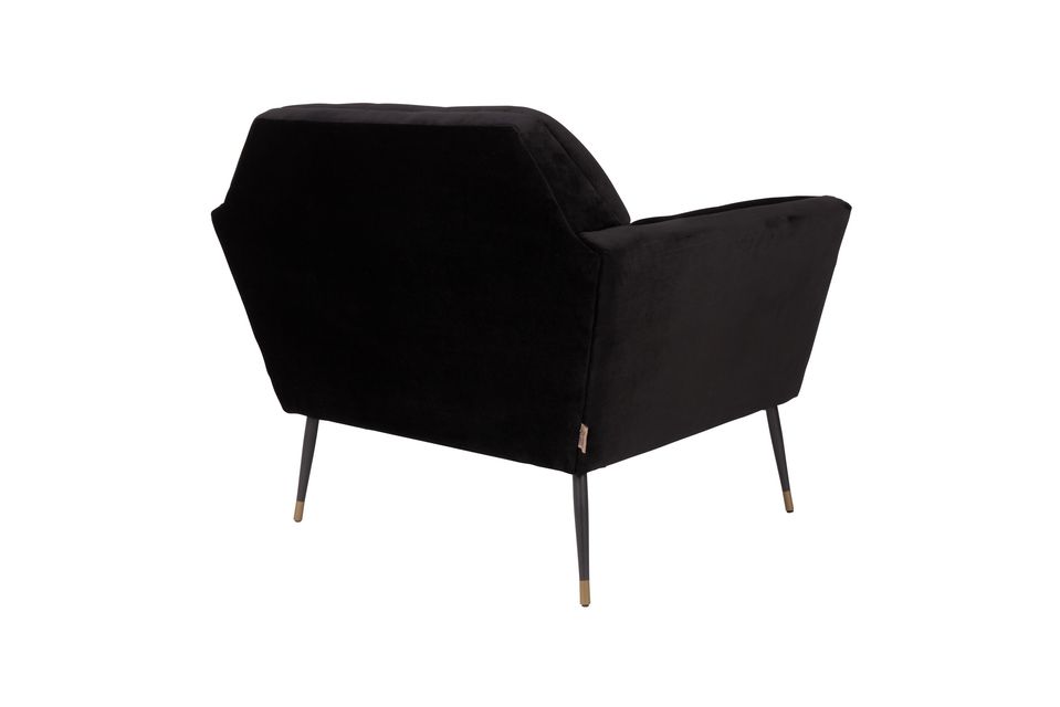 Black Kate Lounge Chair - 5