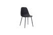 Miniature Black leather chair Found 4