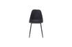 Miniature Black leather chair Found 1