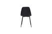 Miniature Black leather chair Found 6