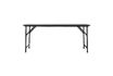 Miniature Black mango wood dining table Party 1