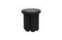 Miniature Black mango wood side table Phant Clipped