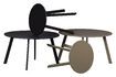 Miniature Black metal coffee table Iron 4