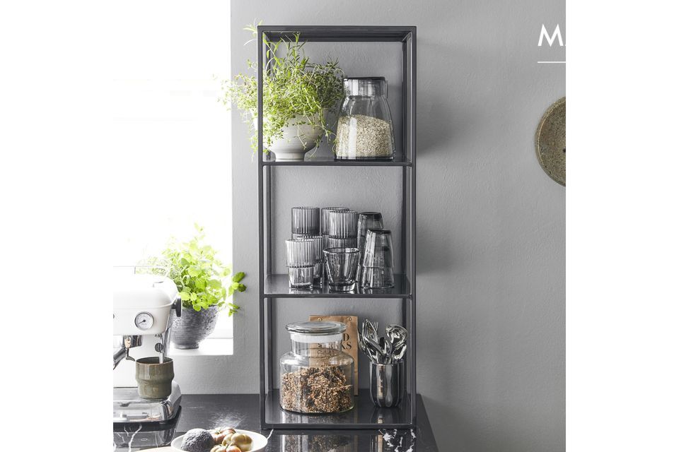 To display collectibles, plants, or even spice jars in your kitchen, a shelf is always useful