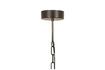 Miniature Black metal lamp supension Khaki 4