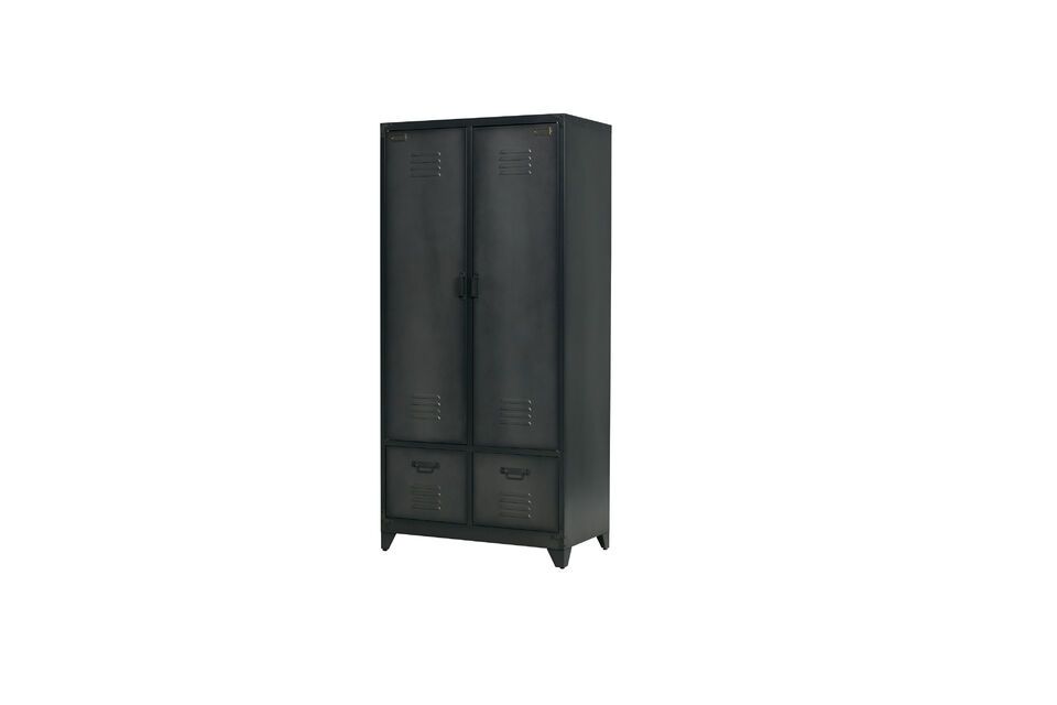 This metal locker cabinet is the perfect choice for stylish storage