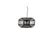 Miniature Black metal pendant lamp Esila 3