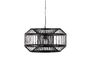 Miniature Black metal pendant lamp Esila Clipped