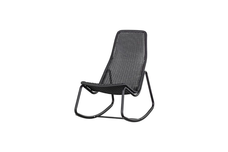 With its waterproof black rattan design