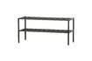 Miniature Black metal shelf Ferro 1