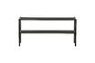 Miniature Black metal shelf Ferro 4