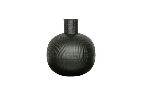 Black metal vase Pixie
