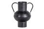 Miniature Black metal vase Vere Clipped