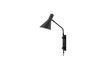 Miniature Black metal wall lamp Edil 3