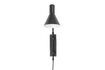 Miniature Black metal wall lamp Edil 4