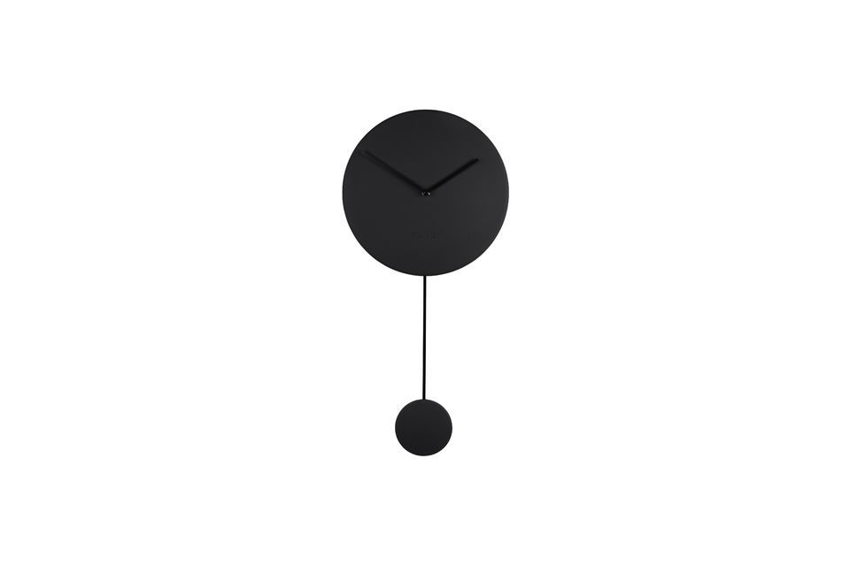 Black Minimal Clock - 4