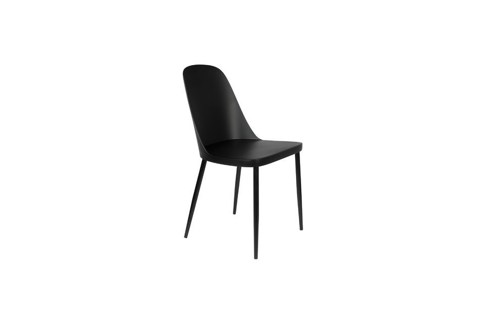 Black Pip Chair White Label