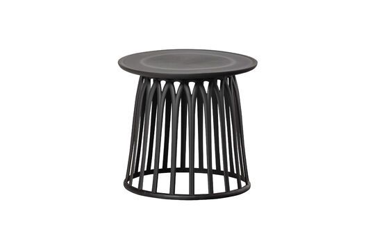 Black plastic coffee table Boy Clipped