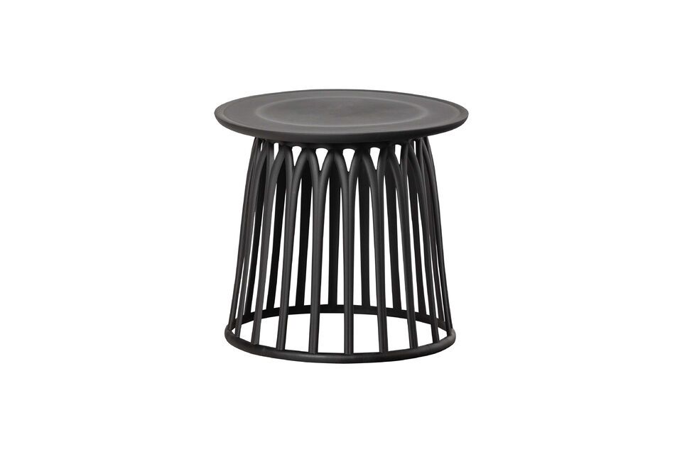 Black plastic coffee table Boy Woood