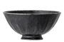 Miniature Black porcelain bowl Yoko Clipped