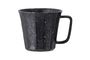 Miniature Black porcelain cup Yoko Clipped