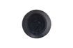 Miniature Black porcelain plate 24 cm Yoko 3