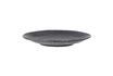 Miniature Black porcelain plate 24 cm Yoko 4