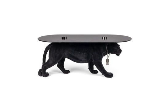 Black resin coffee table Dope As Hell