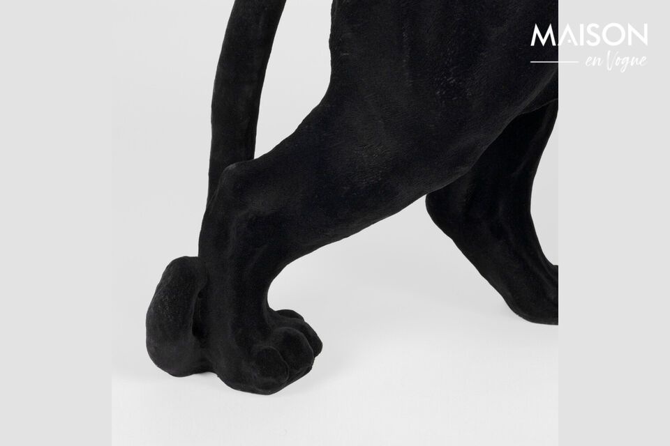 The black resin