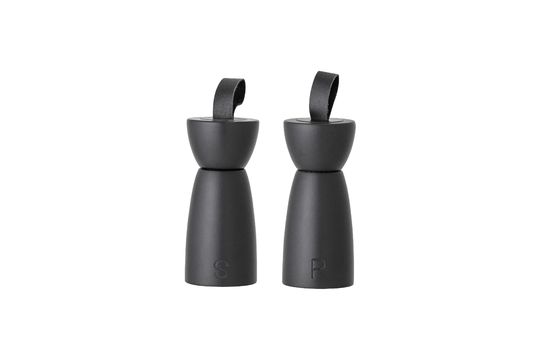 Black salt and pepper mill Hanif